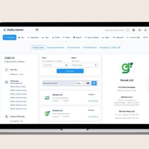 Custom Job Portal with Employer and Candidate Dashboards