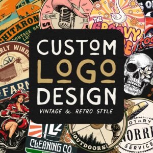 Vintage Style Logo Design (Hourly Rate)