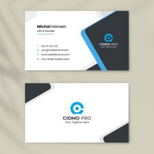 Business Card Design Front and Back (Hourly Rate)